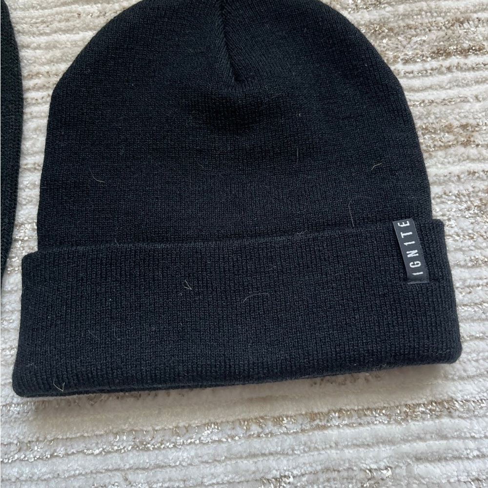 Black Knit Beanie